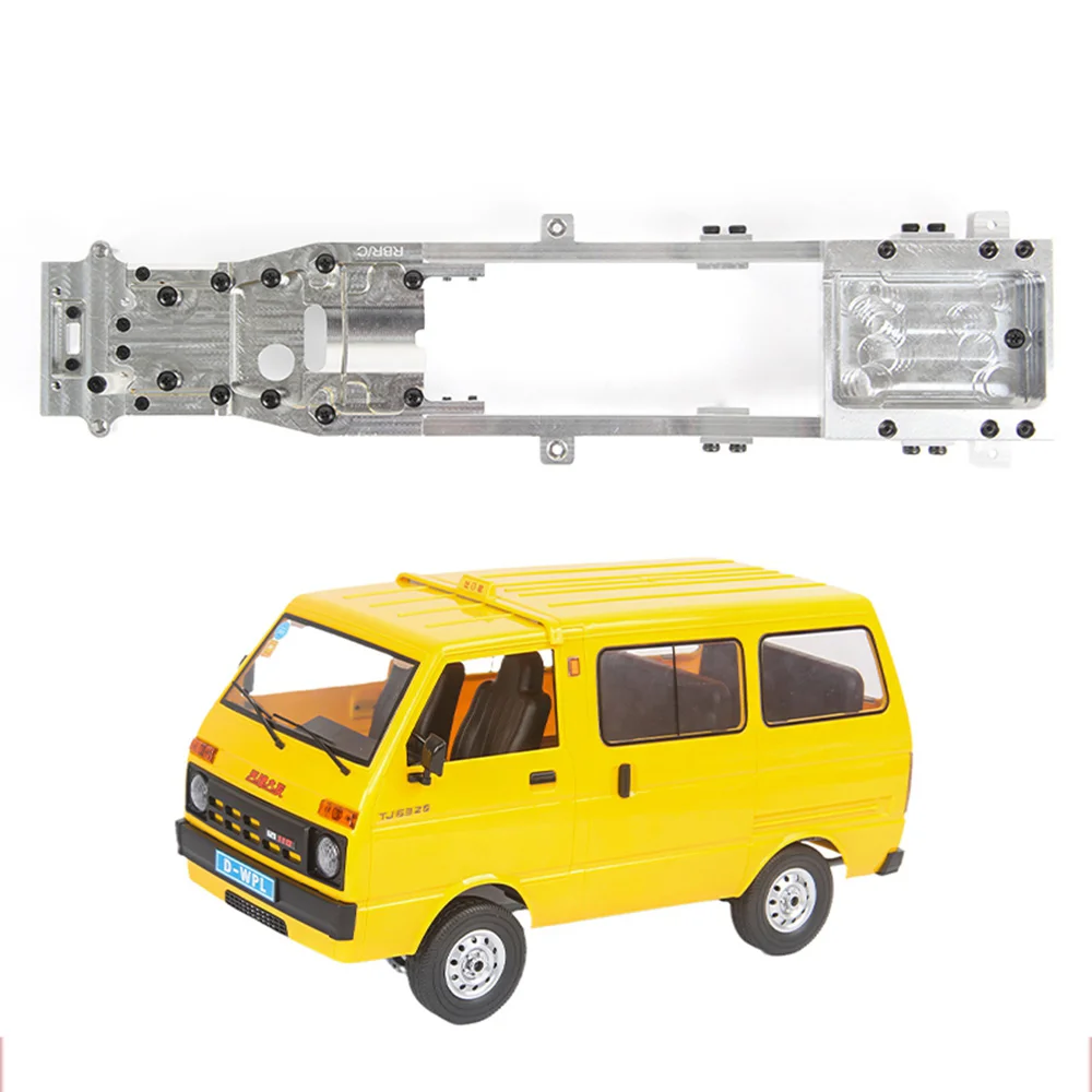 Металлическая рама D42 CNC для радиоуправляемой машинки балка WPL 1/10 RC Drift Car DIY