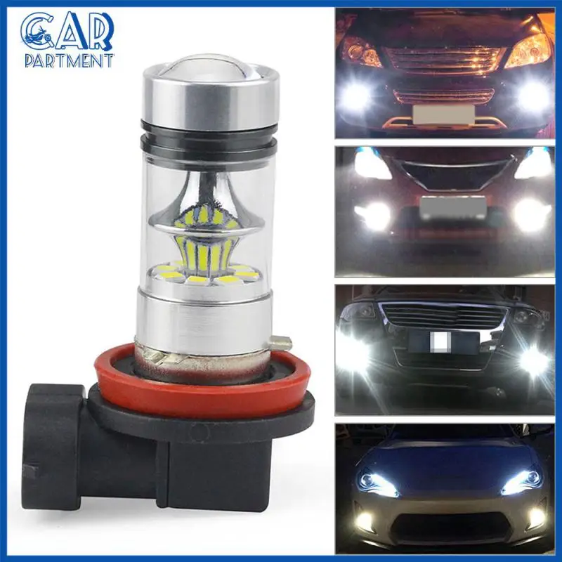 

Led Driving Bulb H11 H8 100w 6000k Fog Driving Light Fog Light Superbright Drl Daytime Running Light Car Accessories Waterproof