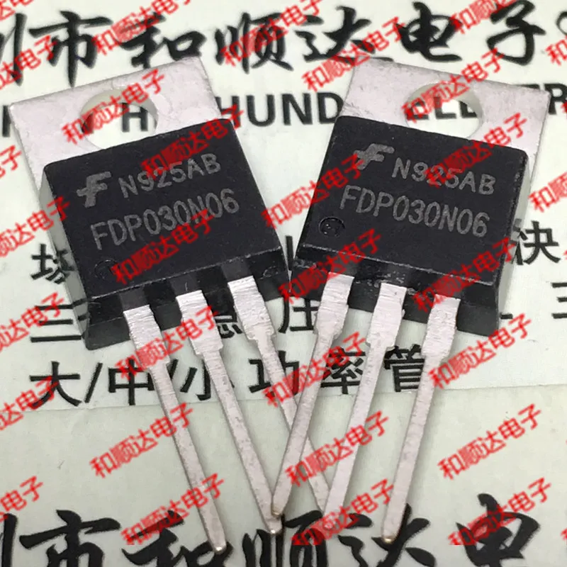 10 шт. FDP030N06 Brand New in Stock TO-220 60V193A 100% Quality Direct Shot Free Shipping for over 100 Yuan
