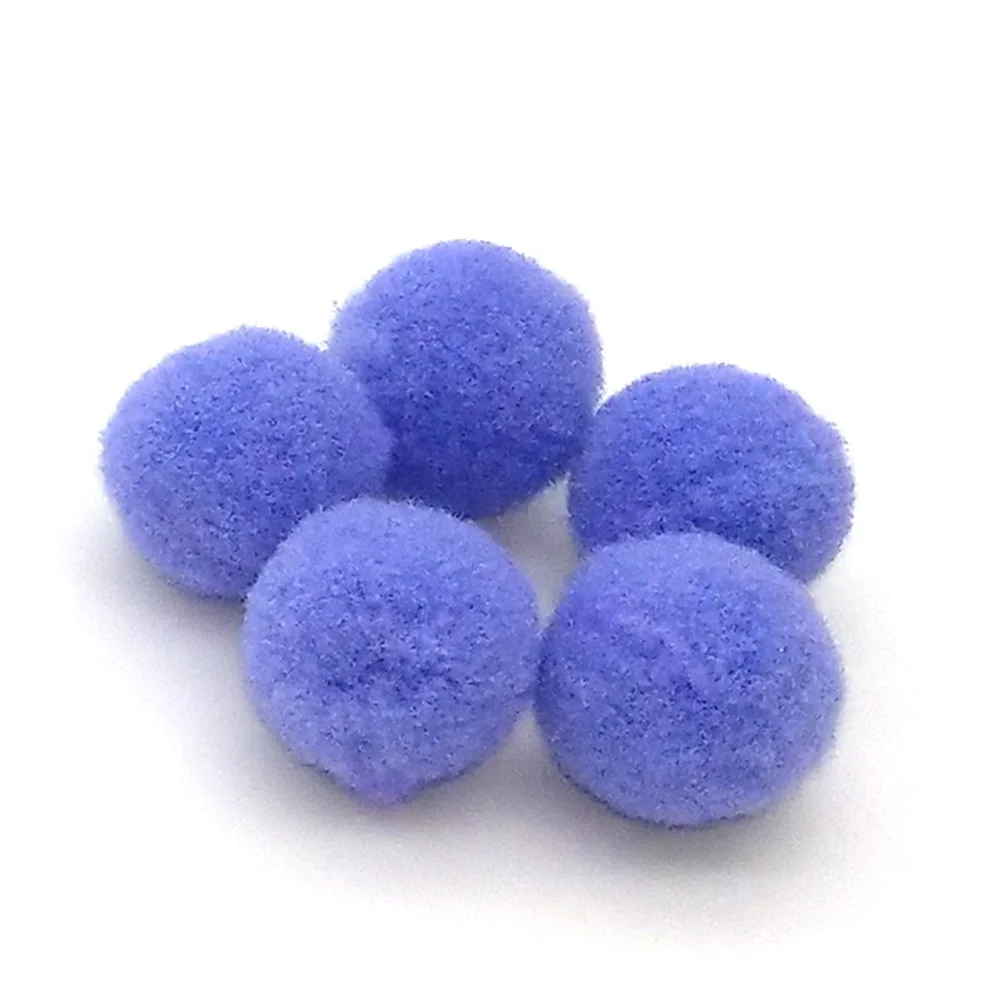 Pom Balls Colorful Diy Fluffy Crafts Mini Fuzzyplush Pomsand Yarn Garland Decorations | Artificial Flowers