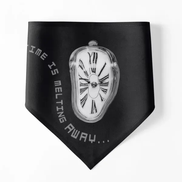 

Плавильные часы Surreal плавится Плавица для собаки банданы платок с принтом полотенце платок для питомца шарф для щенка Рождественская кошка