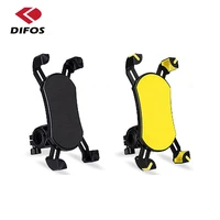 difos motorcycle bike phone holder for mtb road bicycle handlebar support smartphones stand mount anti slip cycling accessories