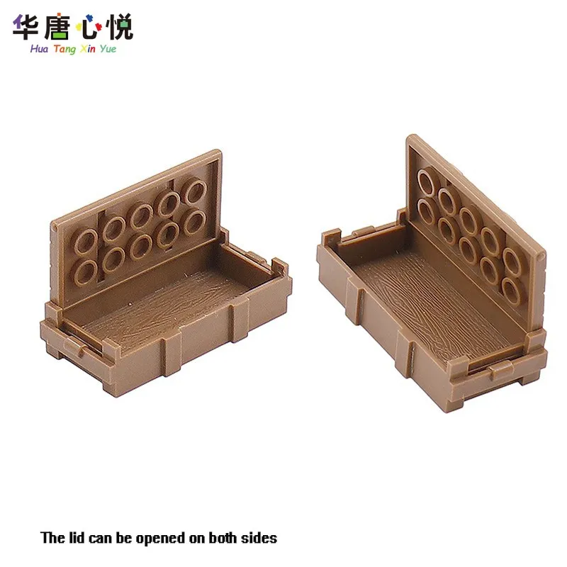 

MOC Military Series Weapon Box 1.4x5cm Assemble Building Blocks Educational Toys Gifts Children Militaries Equipment Mini Model