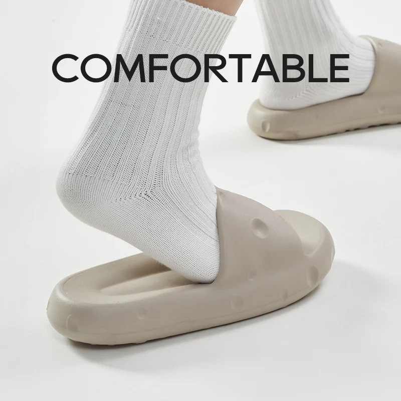 UTUNE Cheese Sippers Women Platform Shoes EVA Soft Indoor Slides For Women Anti-slip Summer Sandals Women Bathroom Shoes Shower