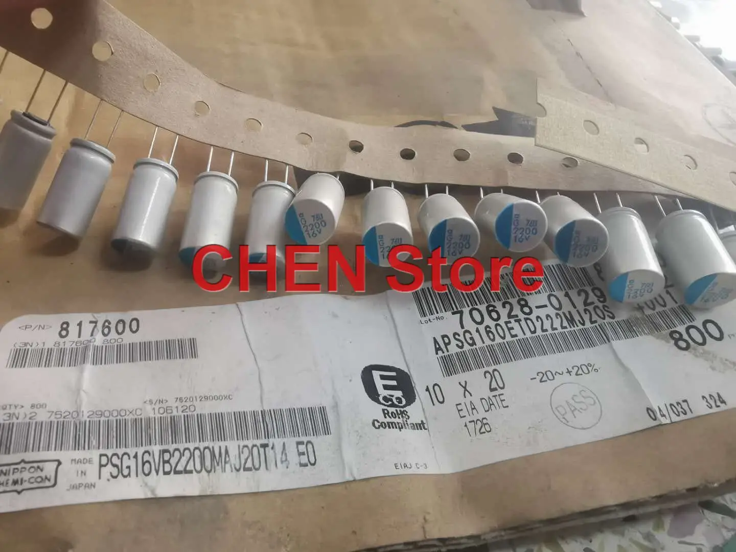 

NIPPON PSG 16V2200UF твердый конденсатор
