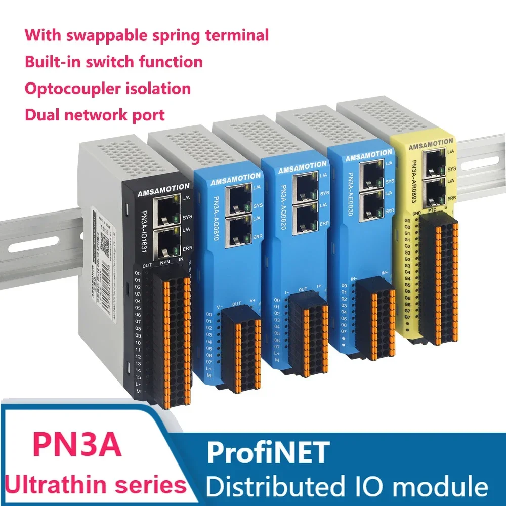 

AMSAMOTION PN3A Протокол ProfiNET Модуль Ввода-Вывода