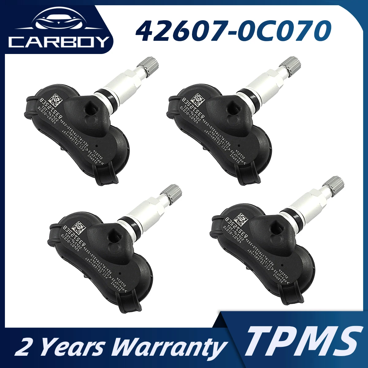 4 шт. TPMS датчик для Toyota Sequoia Sienna, Tundra 42607-0C040 42607-0C080 система мониторинга давления в шинах 315 МГц