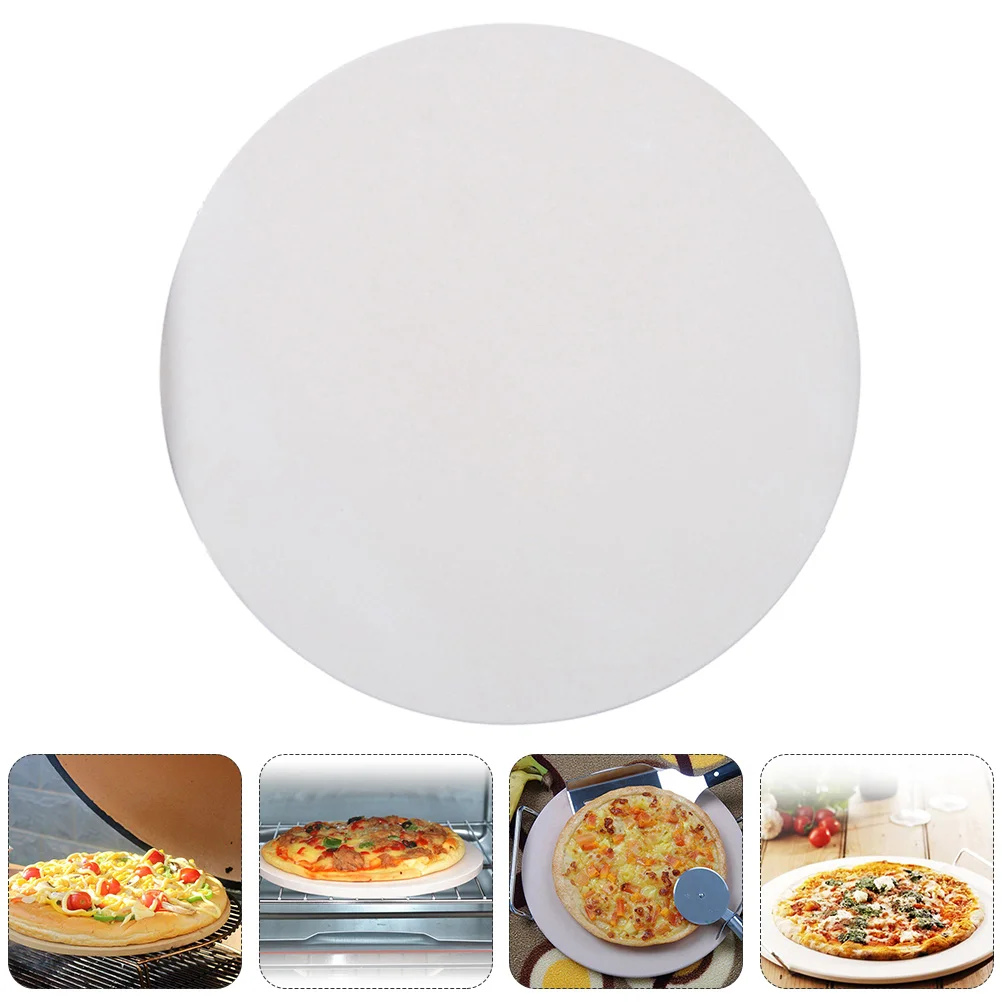 

Pizza Stonebaking Oven Cooking Pan Cordierite Bread Grill Stones Steak Grilling Bbq Pie Hot Barbecueround Square Steel Large
