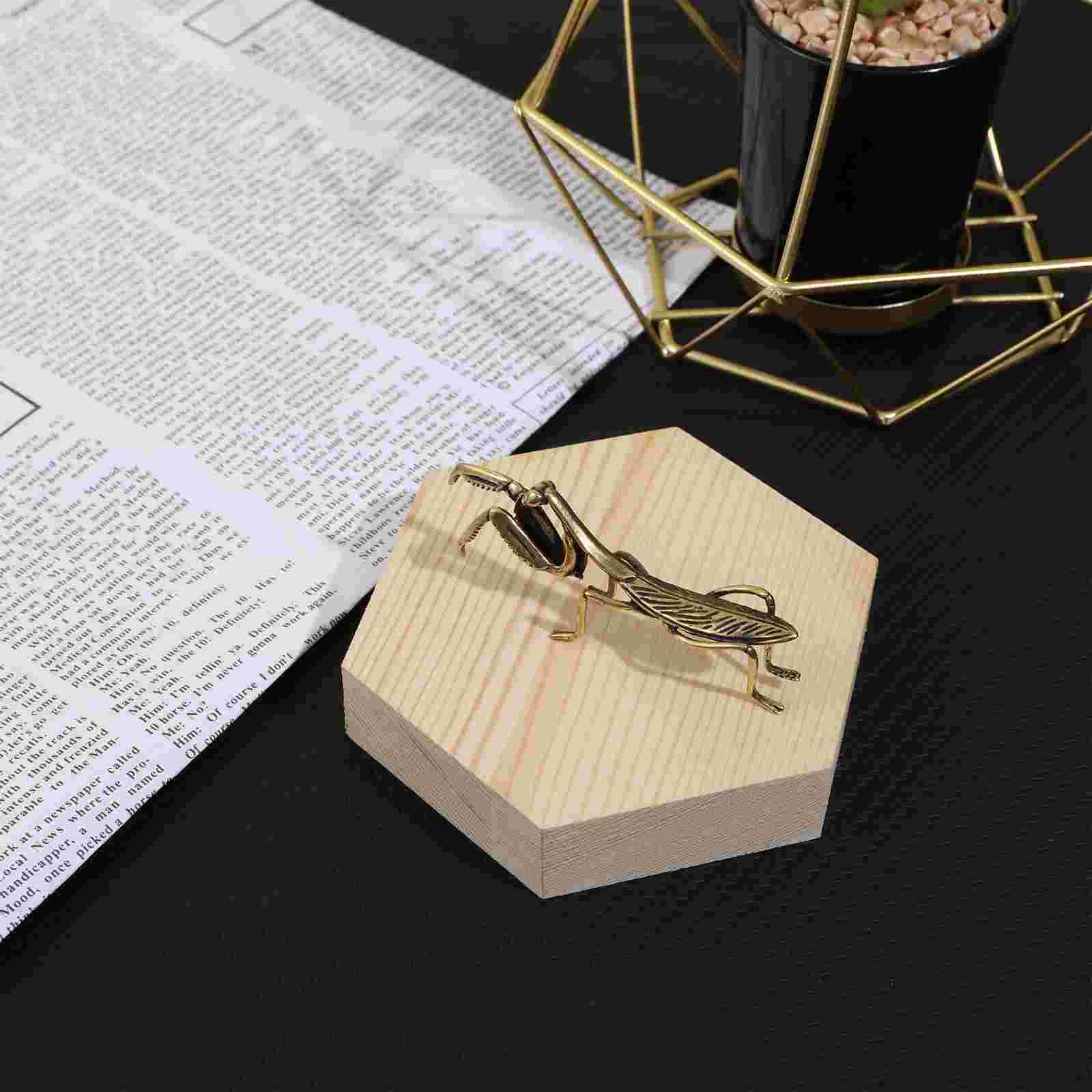 Молиться Богомол орнамент украшения для стола статуя насекомых винтажный