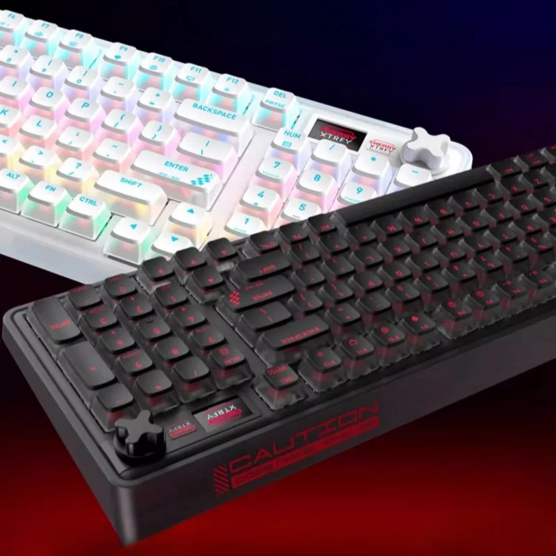 PIXIU98 Беспроводная механическая клавиатура трехрежимная горячая замена