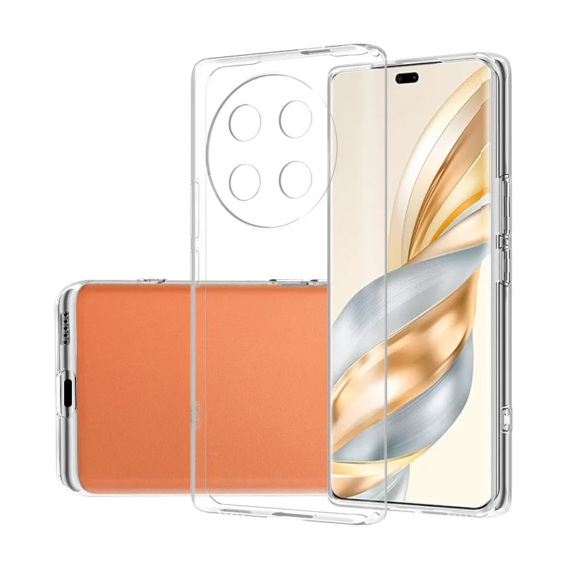 Простой тонкий мягкий прозрачный чехол из ТПУ для телефона Honor X9C HonorX9C 5G Fundas Capa