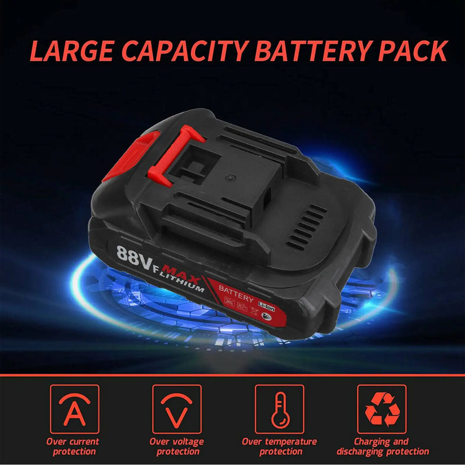 6 дюймов электрический Беспроводные цепные пилы для резки деревянного с помощью