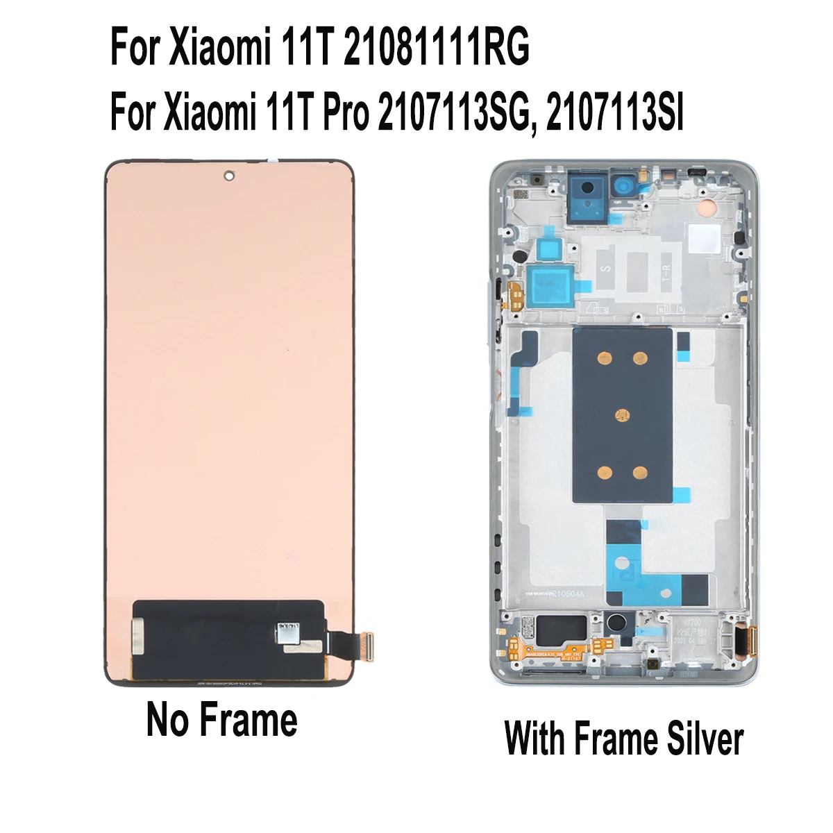 Original For Xiaomi 11T Pro 11TPro 2107113SG LCD Display Touch Screen Replacement Digitizer For Xiaomi 11T 11 T 21081111RG LCD enlarge