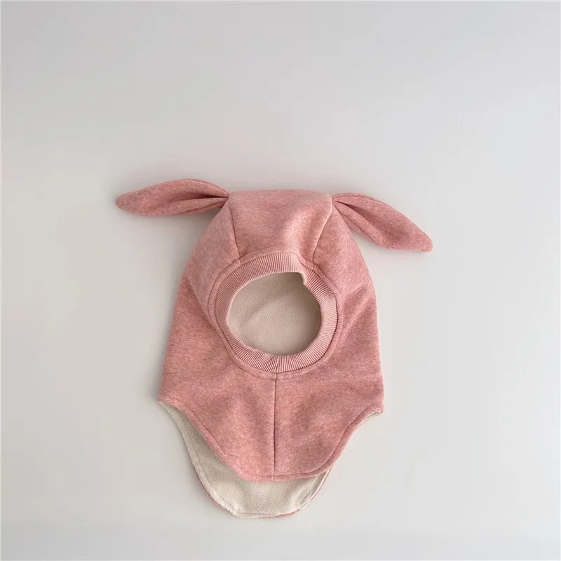 Зимний Детский Пуловер С Регулируемым Подогревом Шеи Хлопковая Шапка Рисунком