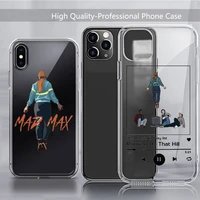 max stranger things phone case transparent soft for iphone 11 13 12 14 x xs xr pro max mini