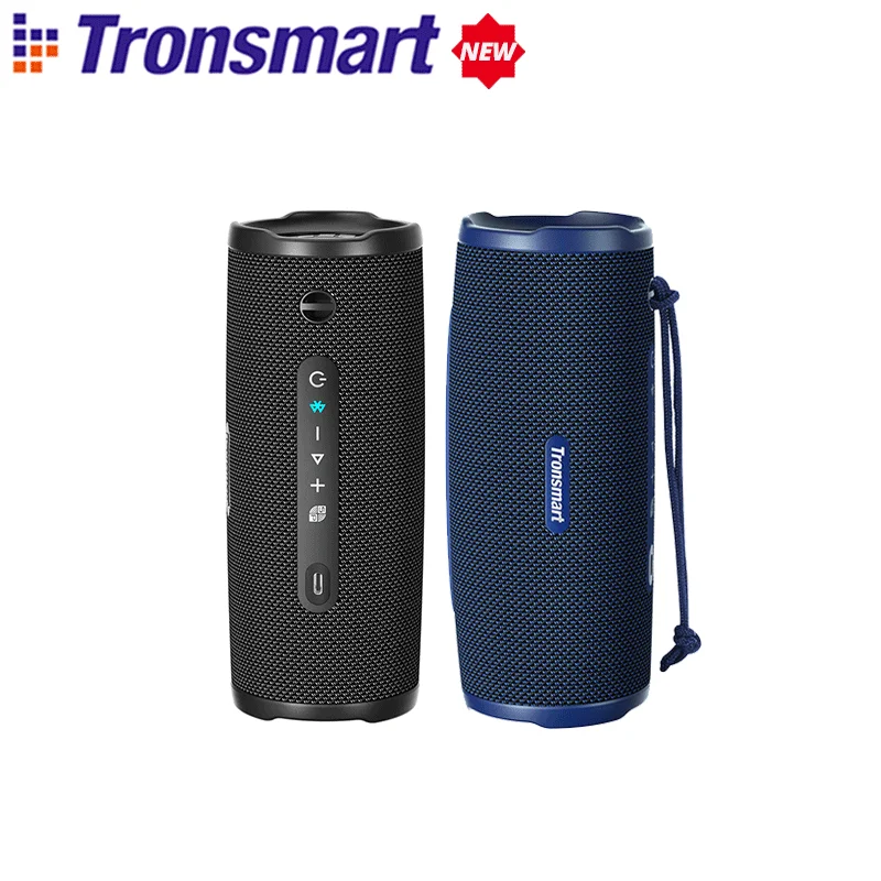 Фото колонка bluetooth Tronsmart C3 Plus с басами, двумя режимами звука, водонепроницаемостью IPX7, TWS, временем воспроизведения 18 часов, портативный для кемпинга, путешествий №1