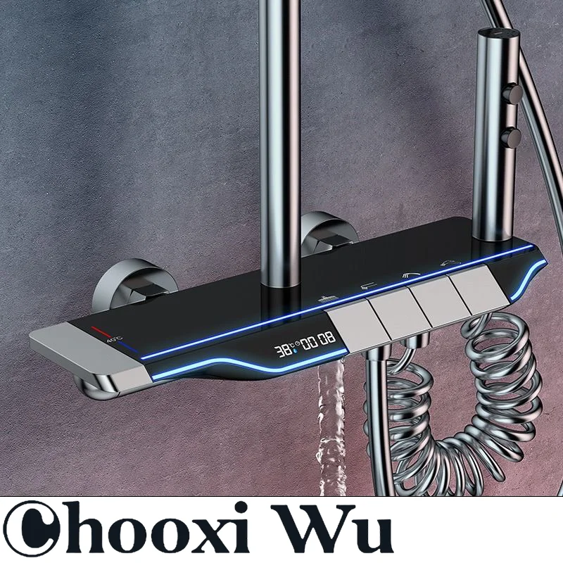 CHOOXIWU-атмосфера ванной комнаты семейный цифровой дисплей