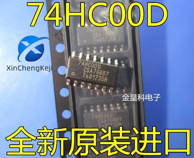 

30pcs original new 74HC00 74HC00D SOP14 logic