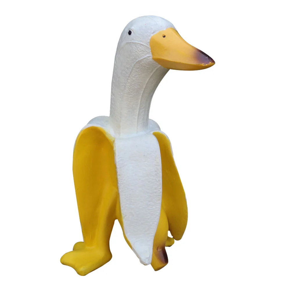 

Banana Duck Decor Banana Duck Desktop Decoration Tabletop Adornment for Room