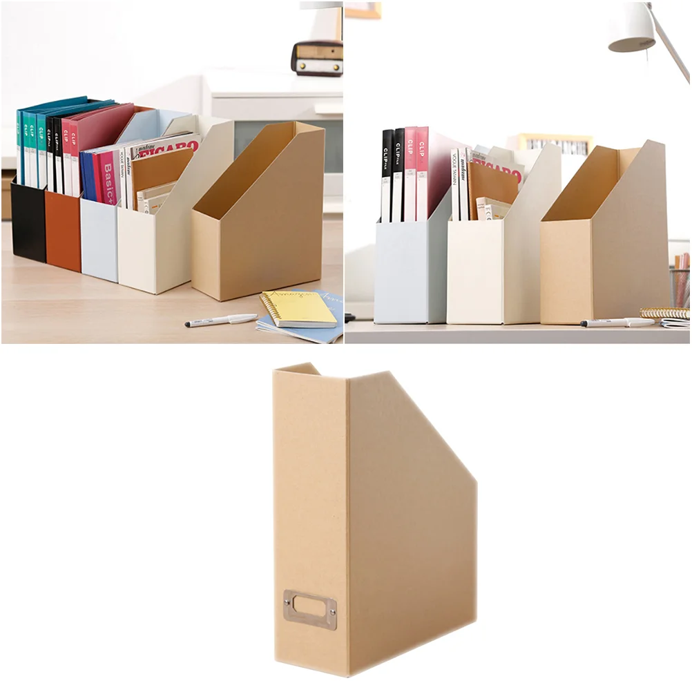 

Настольный органайзер, коробка для журналов, картонные держатели для магазинов, стойка для файлов, держатель для файлов, стойка для сортировки файлов в офисе