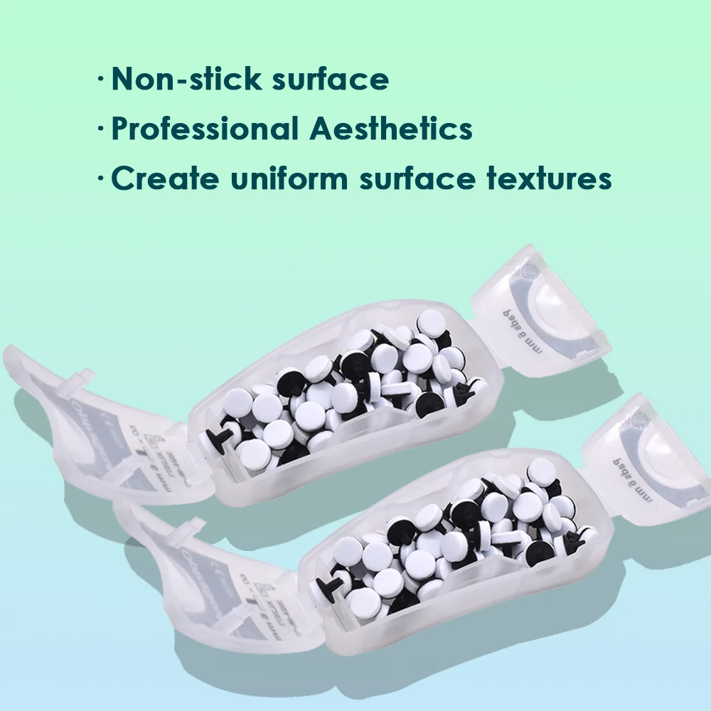 Dental Composite Optrasculpt Pad Assortment Kit Resin Tool Foam Mode 4/6mm Handle*1PCS OptraSculpt Foam Pad*60PCS