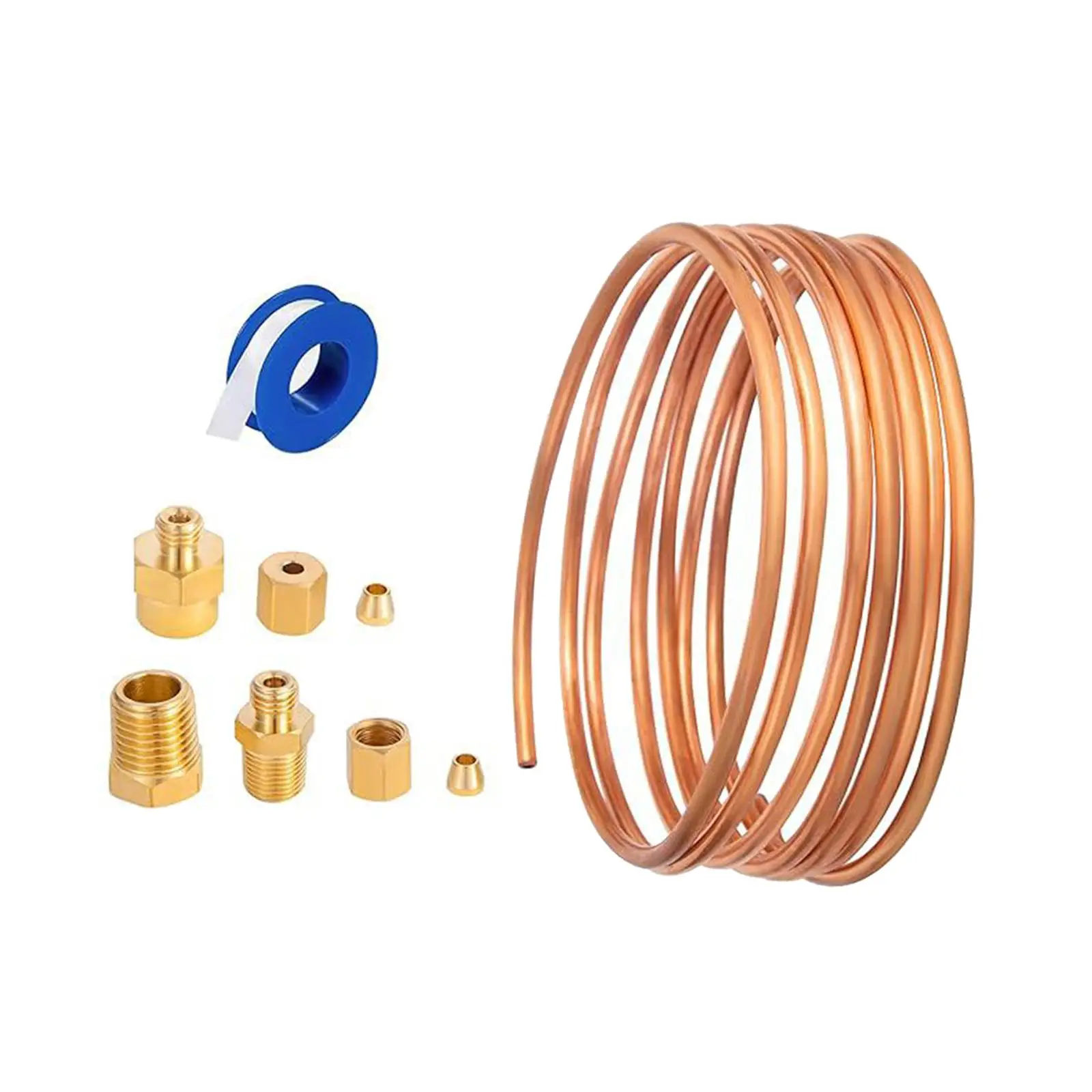 Комплект трубок манометра масла 1 82 м прочная медь простые в использовании