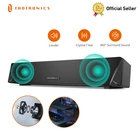 TaoTronics компьютерная звуковая панель SK27 Портативная колонка 3D стерео система объемного звучания Мощный Громкий динамик Проводные звуковые панели для ноутбука