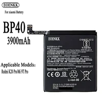 xiao mi 100 orginal bp40 4000mah battery for xiaomi redmi k20 pro mi 9t pro bp40 high quality phone replacement batteries