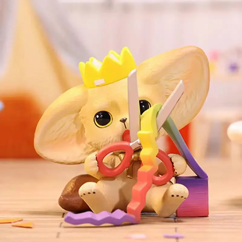 Милая аниме-фигурка подарок коробка сюрпризов оригинальная маленькая Лисичка