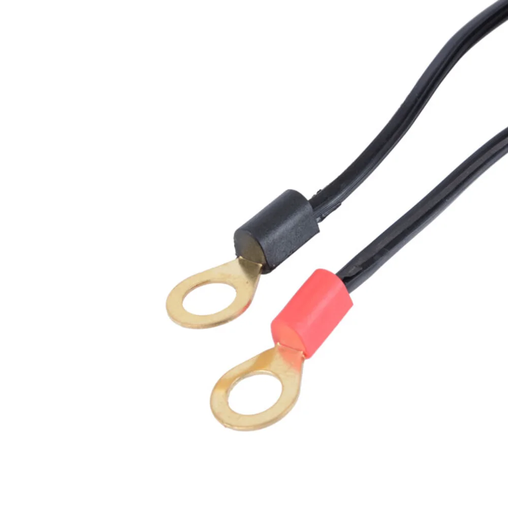 

12-24V Battery Charger Cable Connector Weatherproof Accessories Adapter Dustproof