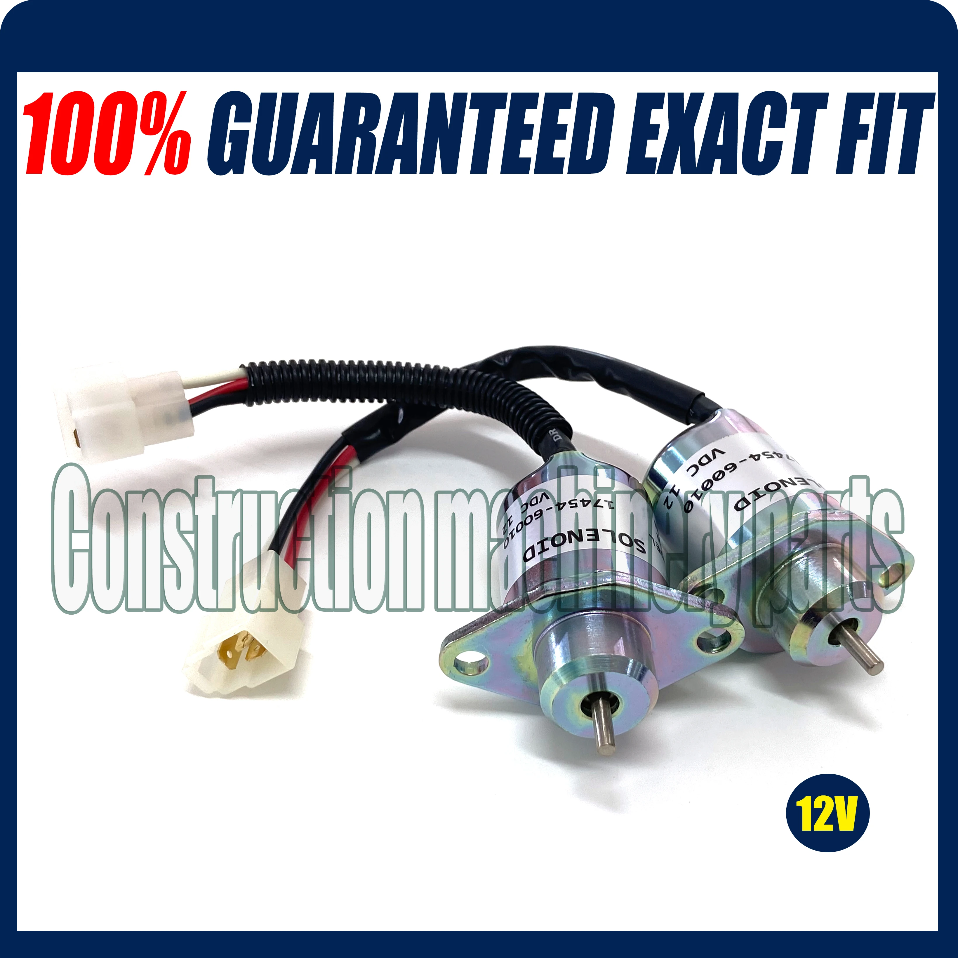 В наличии 17594-6001-4 17454-60010 1503ES-12A5UC5S SA-4569-T 12V стопорный электромагнитный клапан для