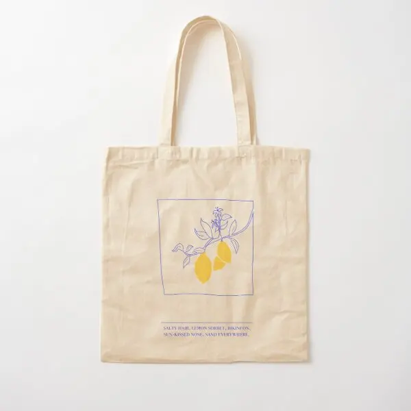 

Summer Design Tote Bag Cotton Canvas Bag Shopper Travel Foldable Handbag Casual Designer Grocery Unisex Tote Women Fashion