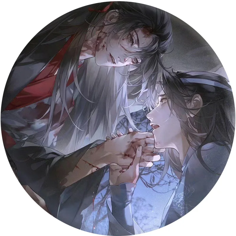 Металлическая брошь Чэнь Цин Лин