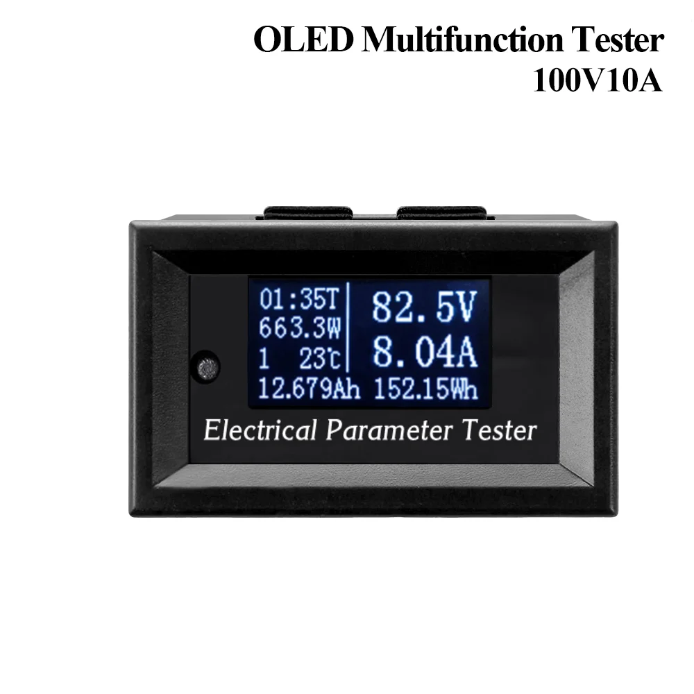 

Многофункциональный цифровой вольтметр-Амперметр 7 в 1, 100 в/33 в, 10 А