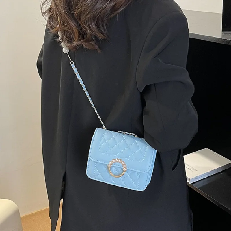 Women's Fashion PU Crossbody Shoulder Handbag Minimalist Shopping Messenger Trend Lightweight Wallet and Phone Bag