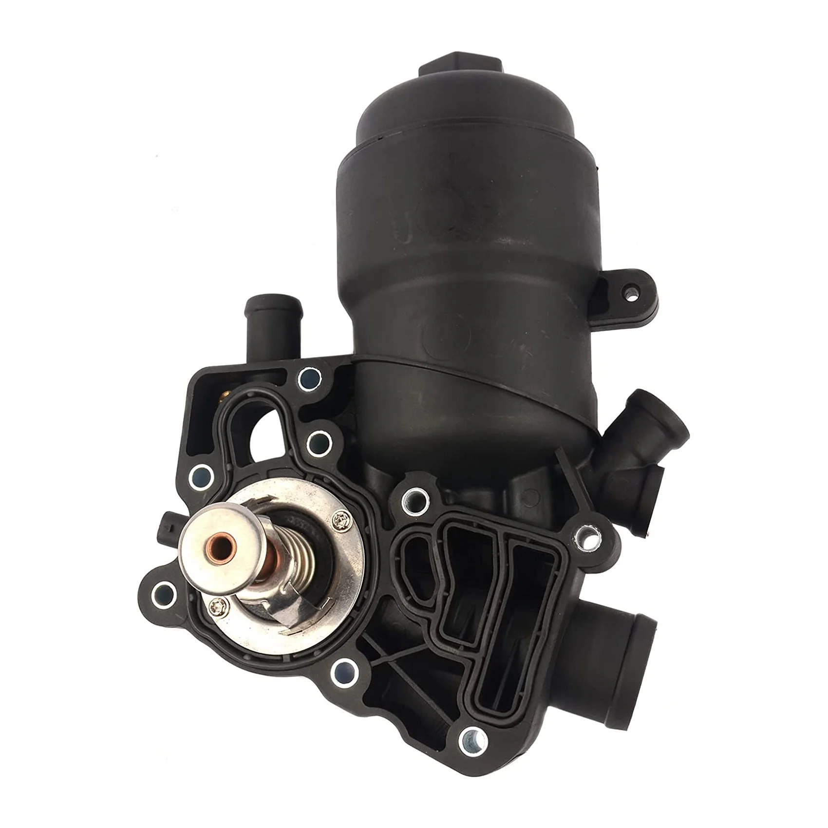 Корпус масляного фильтра двигателя 059115389P с термостатом охлаждающей жидкости для