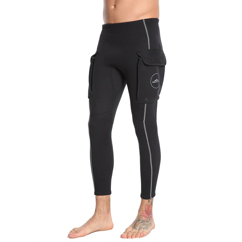 

3mm Neoprene Wetsuit Pants Women and Men Diving Snorkeling Canoe Swimming Warm Leggings Wet Suit