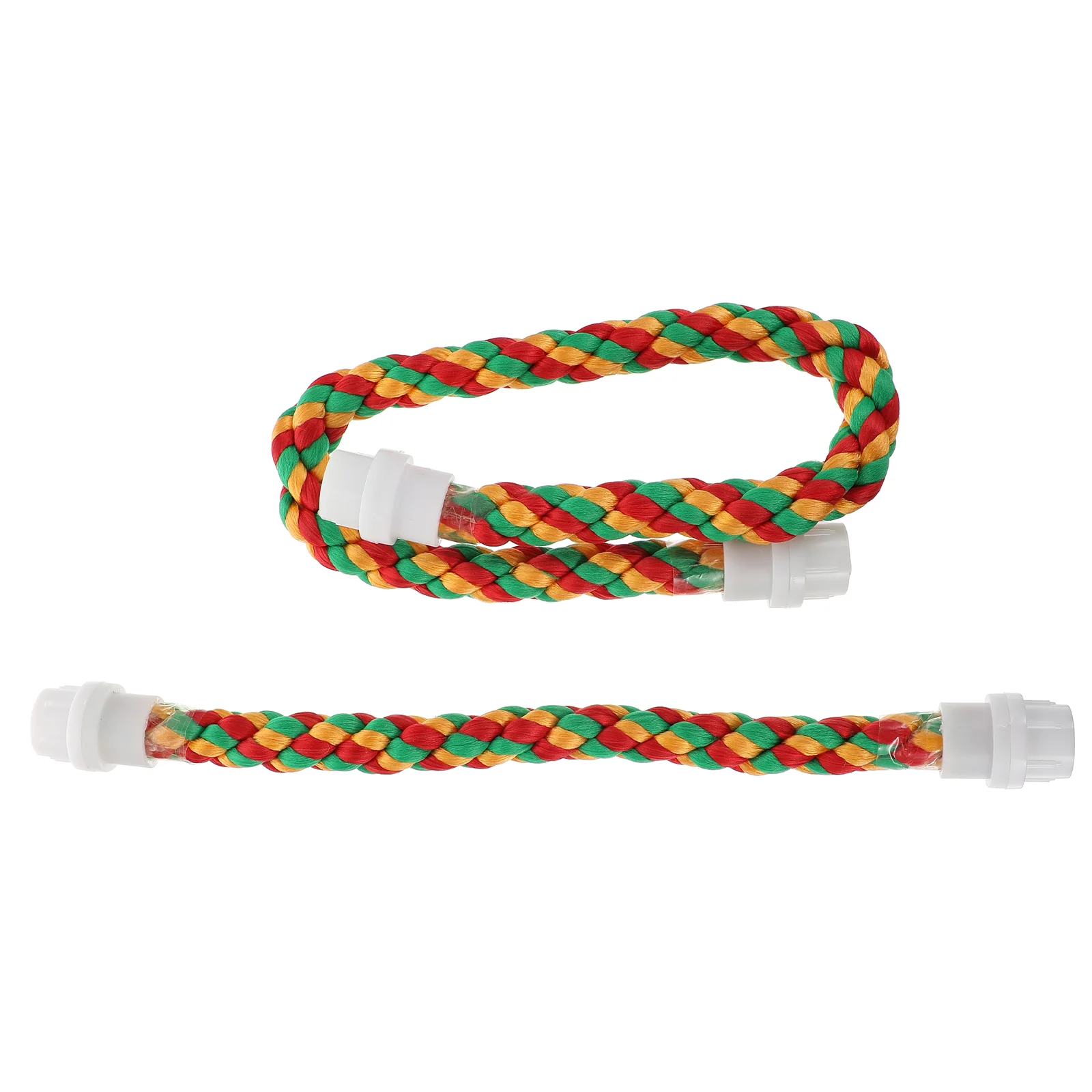 2 PCS Bird Rope Perch Parrot Cage for Parakeet Budgies Cockatoo Macaw