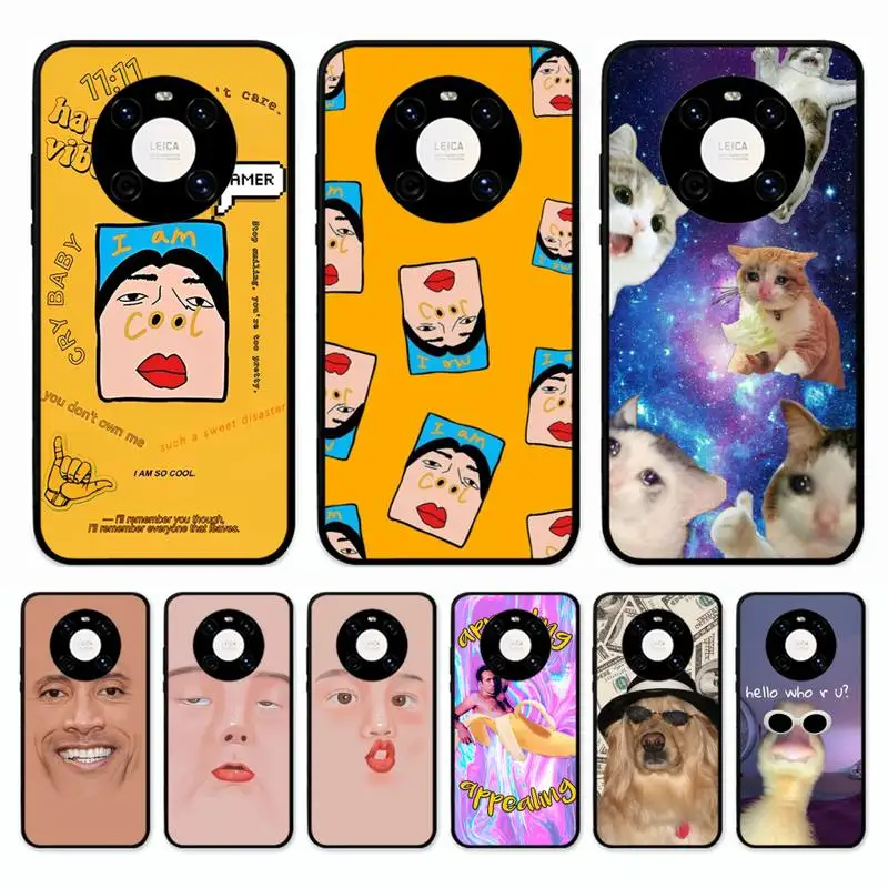 

Funny Man Phone Case for Huawei Mate 20 10 9 40 30 lite pro X Nova 2 3i 7se