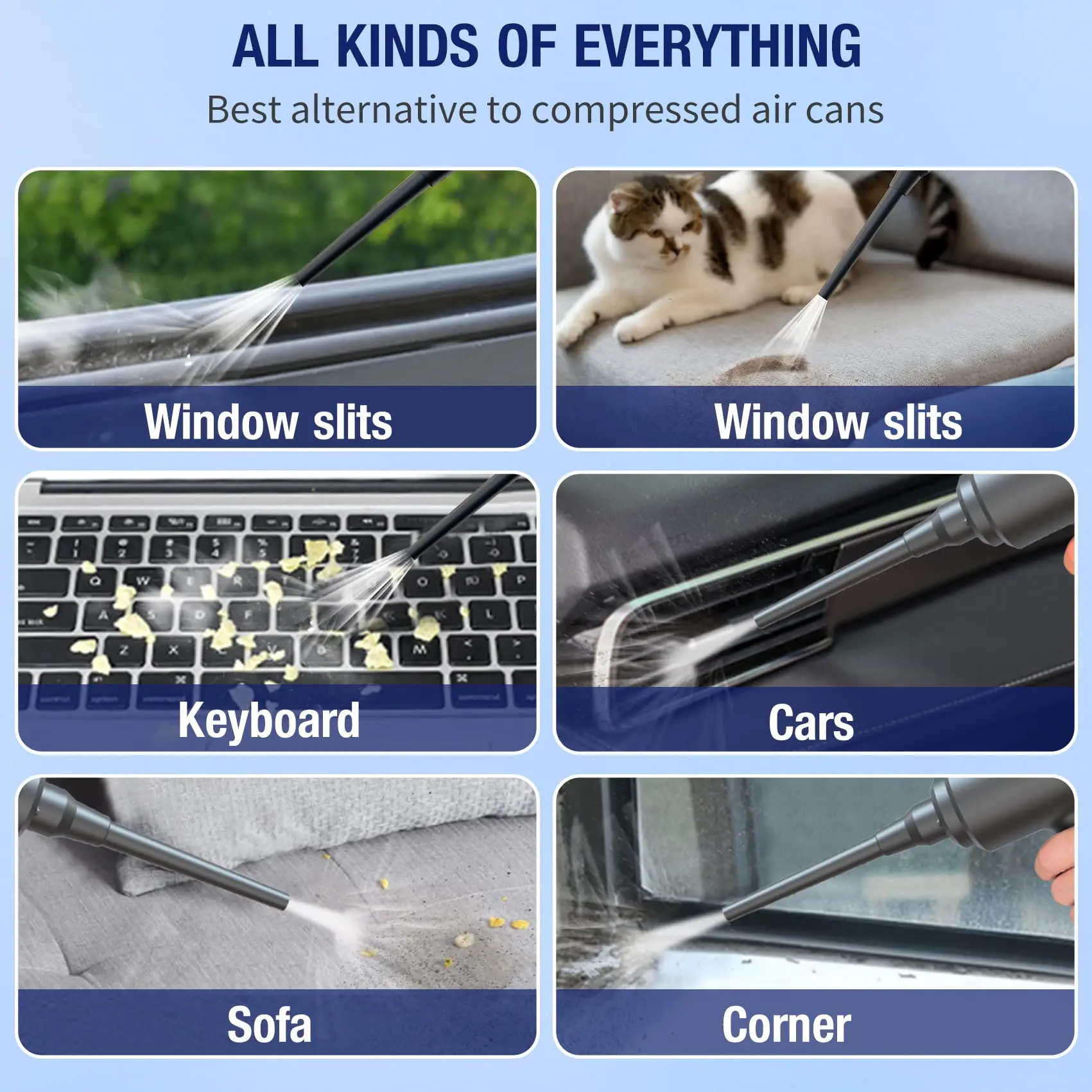 Электрический воздушный пылесос 500 Вт сжатый воздух 40000 об/мин электроника