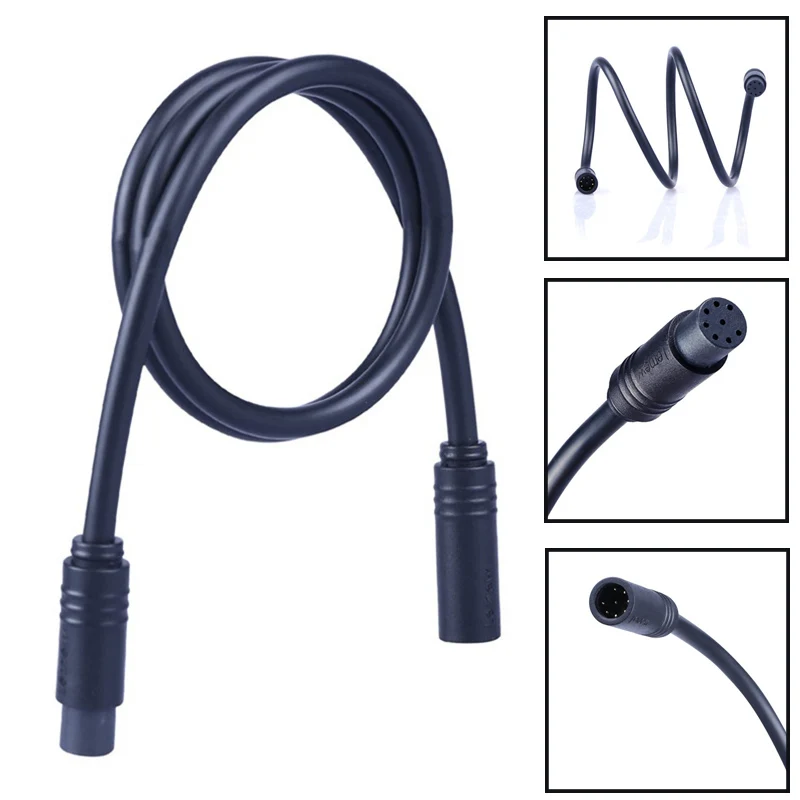 

Electric Bicycle 1T4 Cable 8Pin Extension Cable For Bafang Mid Drive Motor Electric Bike Accessories
