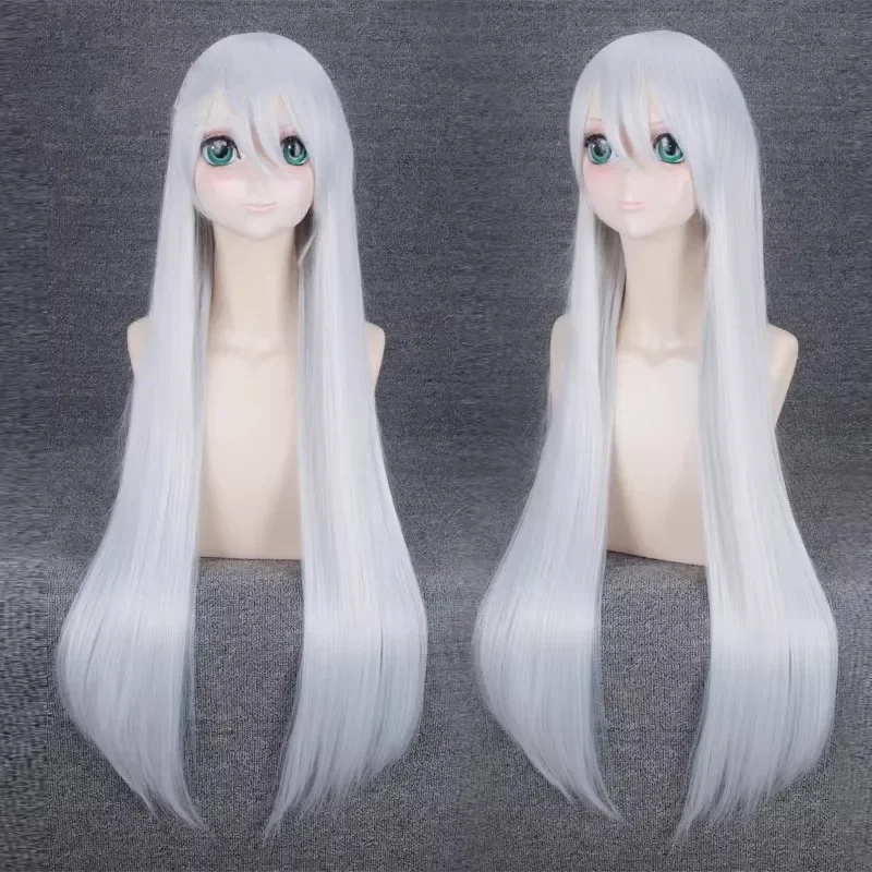 Аниме-игра NieR:Automata YoRHa Type A No 2 Косплей Костюм A2 Парик Черные топы из искусственной