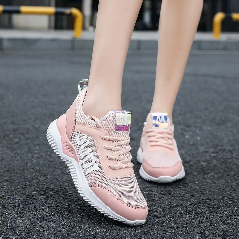 

Running Girl Flats Women's Black Sports Shoes Without Heels Women's Platform Sneakers Shoed Women Platform Sport Shoes Tennis