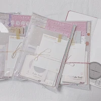 180 pcs kawaii pink memo material decoration stationery cutes stickers diy diary planner scrapbooking label journal tag paper