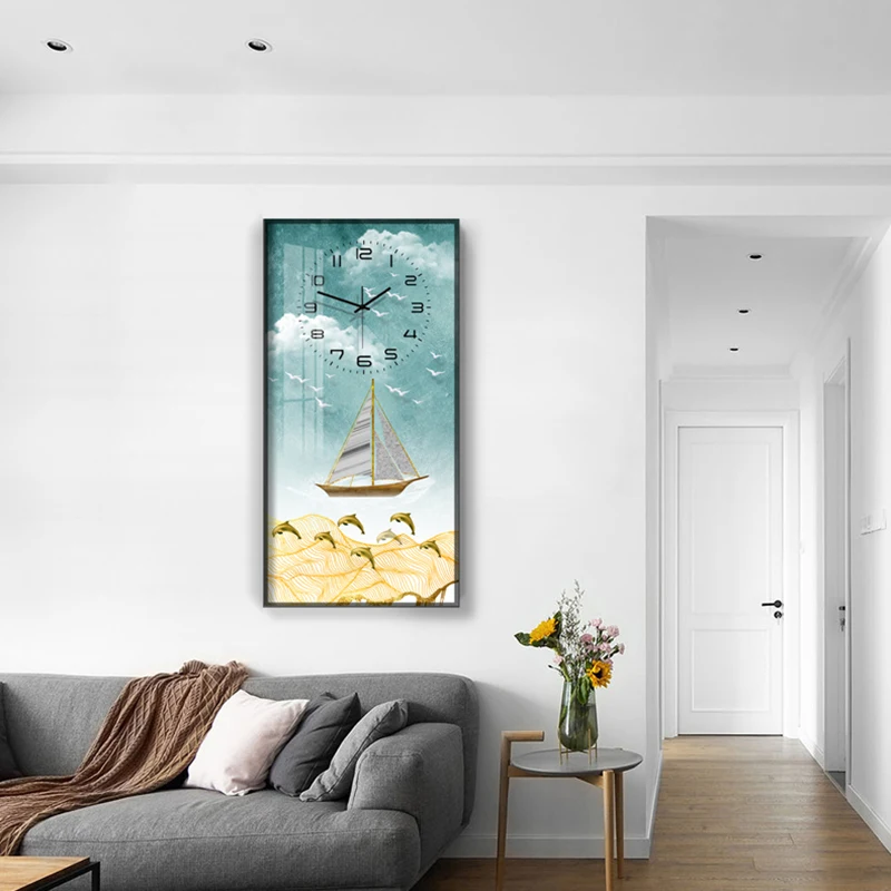 

Luxury Large Watch Wall Minimalist Silent Large Decorative Watch Wall Digital Room Home Watchs Kitchen Horloge Mural Watch