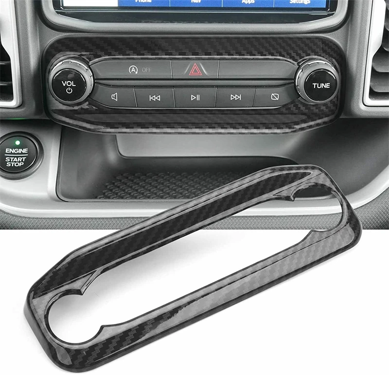 

Центральная консоль Кнопка рамка панель обшивка ABS углеродное волокно для Ford Bronco Sport 2021 +