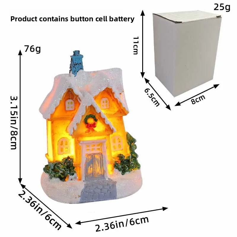 

Светящийся домик из крафт-материала
