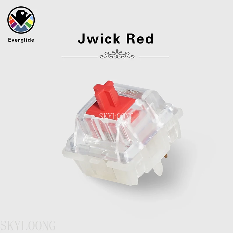 Линейные переключатели EverGlide Jwick желтые белые красные | Компьютеры и офис