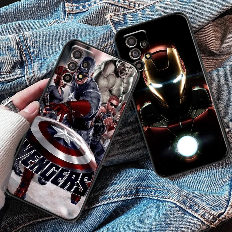

Marvel Bat-Man Joker Clown For Samsung S8 S9 Plus S10 S10E S20 S21 FE Lite Ultra Plus Phone Case Black Silicone Cover