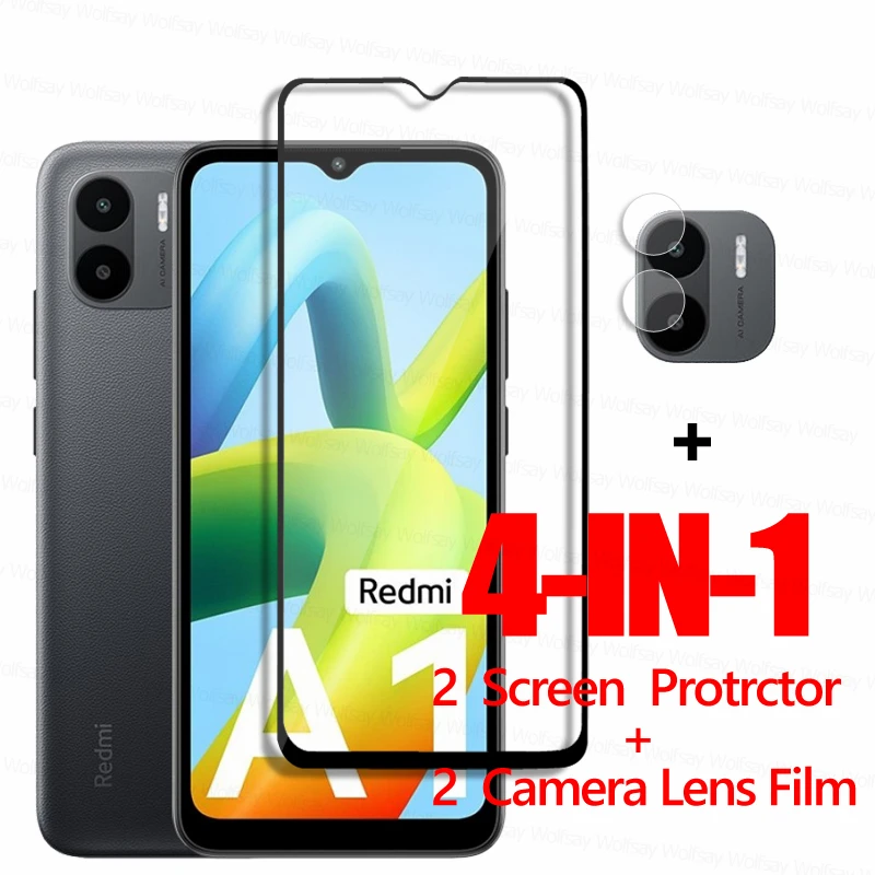 

Full Glue Glass For Xiaomi Redmi A1 Screen Protector Glass Xiaomi Redmi A1 Tempered Glass Protective Phone Film Xiaomi Redmi A1